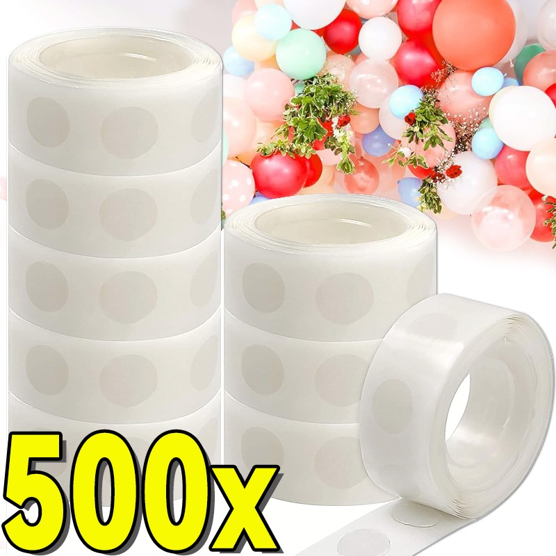 Balloon Arch Kit - Ballonlijm, puntlijm, dubbelzijdig transparant klevende tape,
