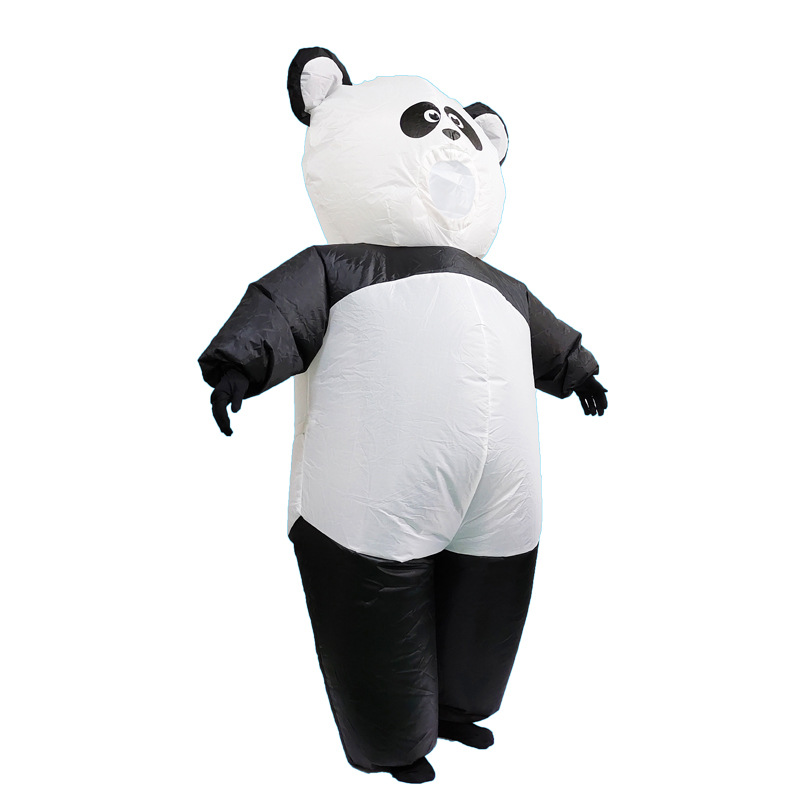 Party Event Supply Store - Gzyora Store Panda-Opblaasbaar-Kostuum Cartoon-Pop-Optreden-Rekwisiet Reserve-Event-Benodigdheden voor