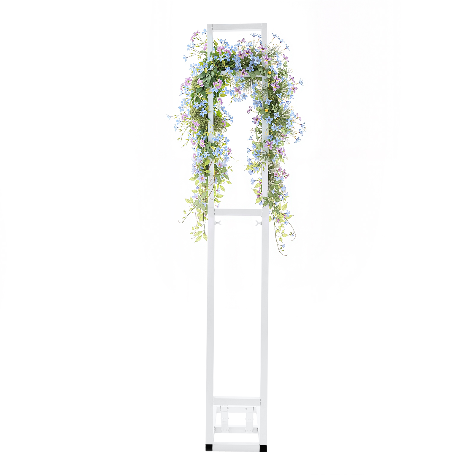 Witte vrijstaande ijzeren brui - Photo Booth Frame recensie en prijs