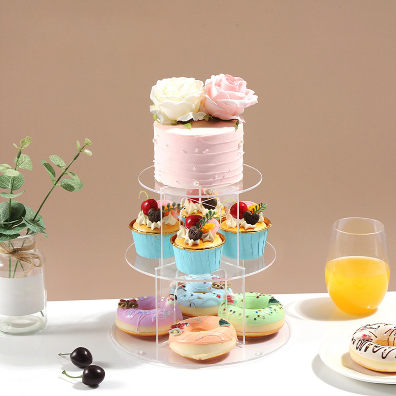 3/4/5 Tier Acryl Cupcake Stand - Cupcake Stand Tier recensie en prijs