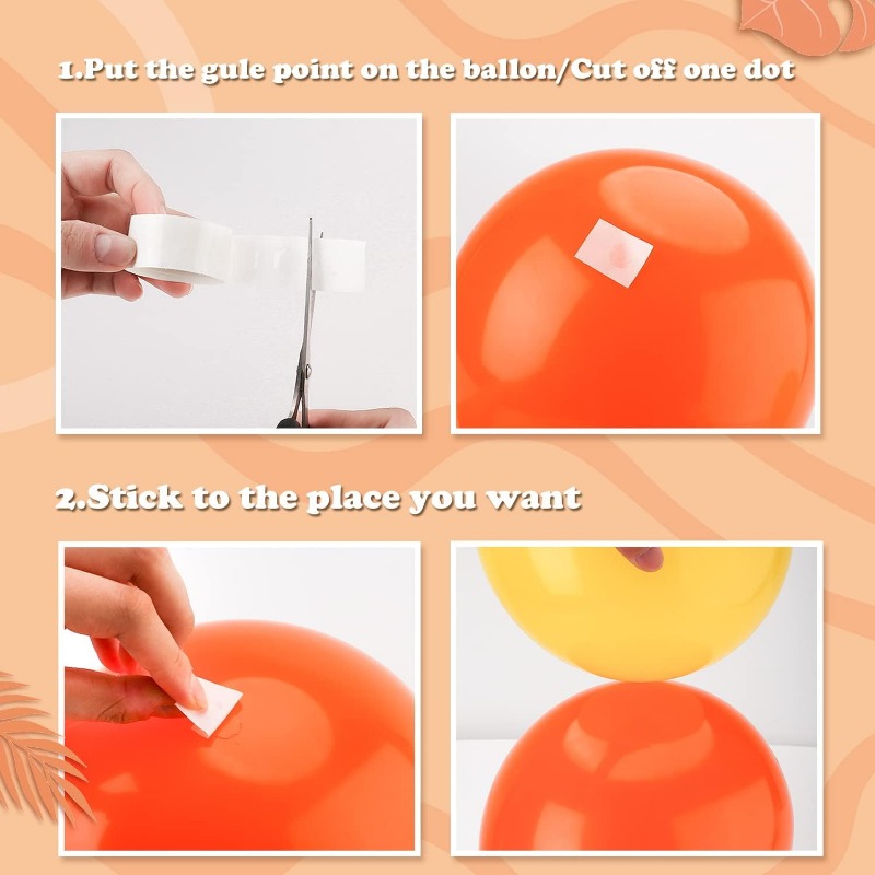 Ballonlijm, puntlijm, dubbelzi - Balloon Arch Kit recensie en prijs