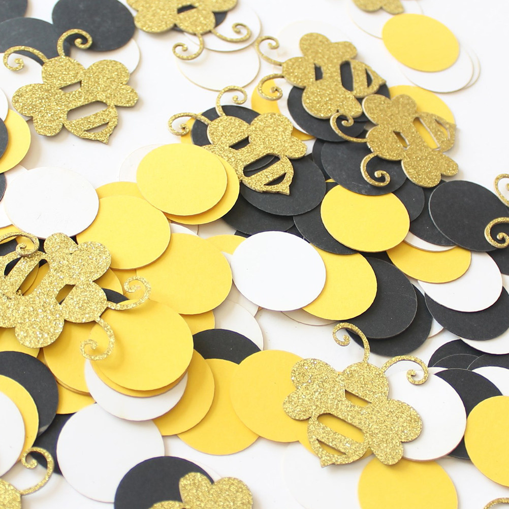 1Set Cartoon Bijen Papier Conf - Papercraft Supply Confetti recensie en prijs