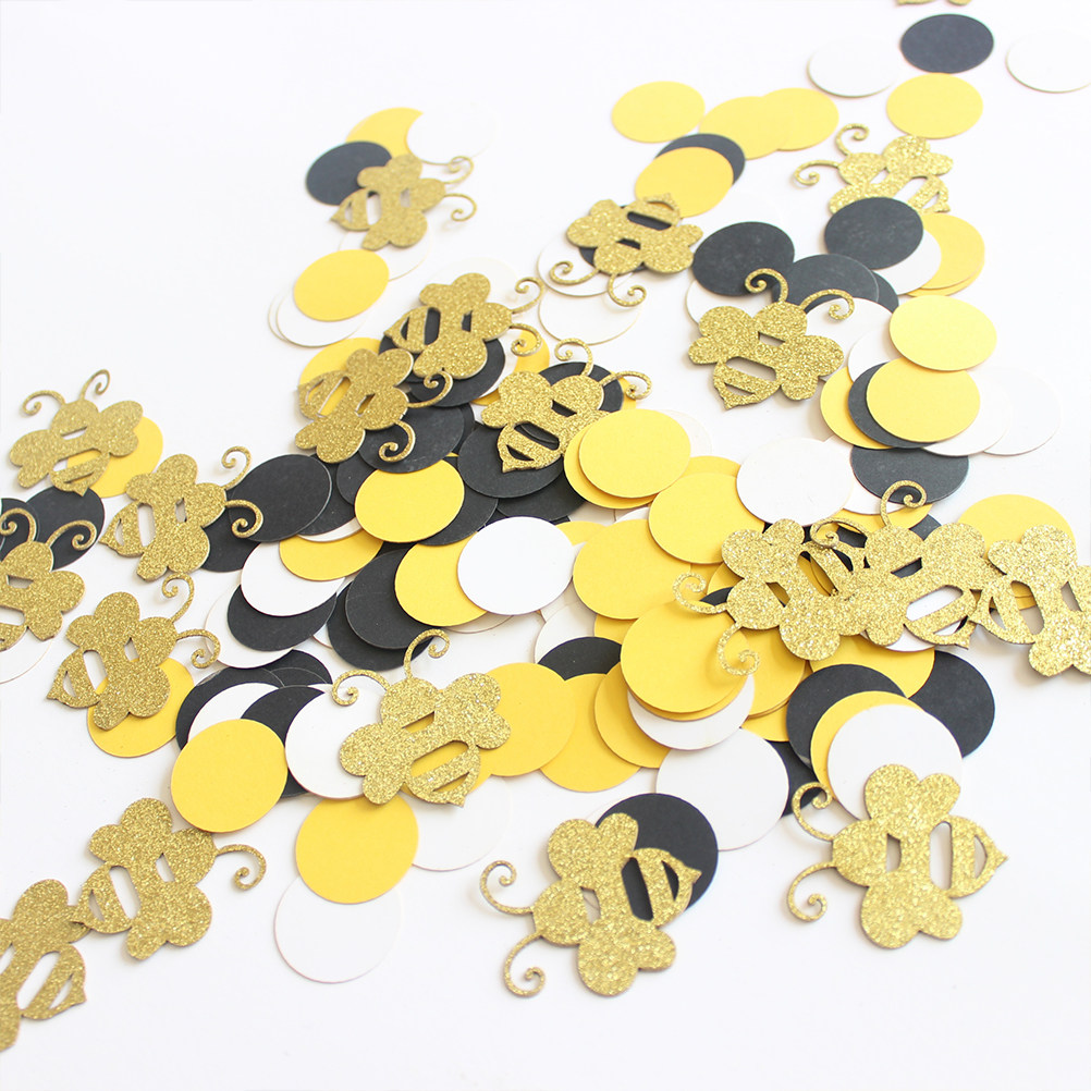 1Set Cartoon Bijen Papier Conf - Papercraft Supply Confetti recensie en prijs